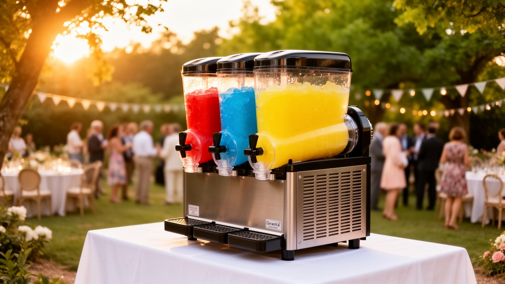 Location machine à granita : le guide pour vos événements
