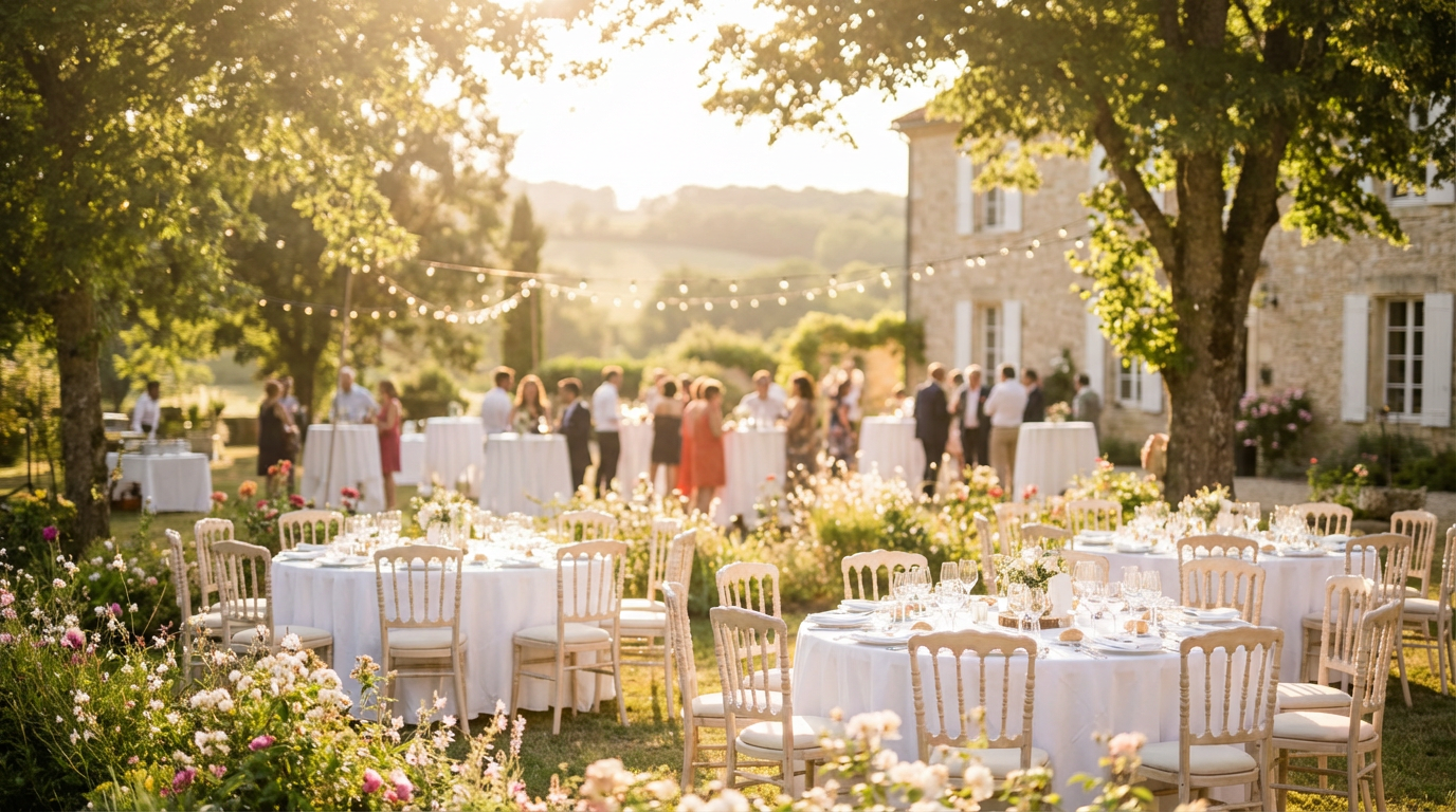 Combien de tables et chaises louer pour 50, 80, 100 ou 150 personnes ?